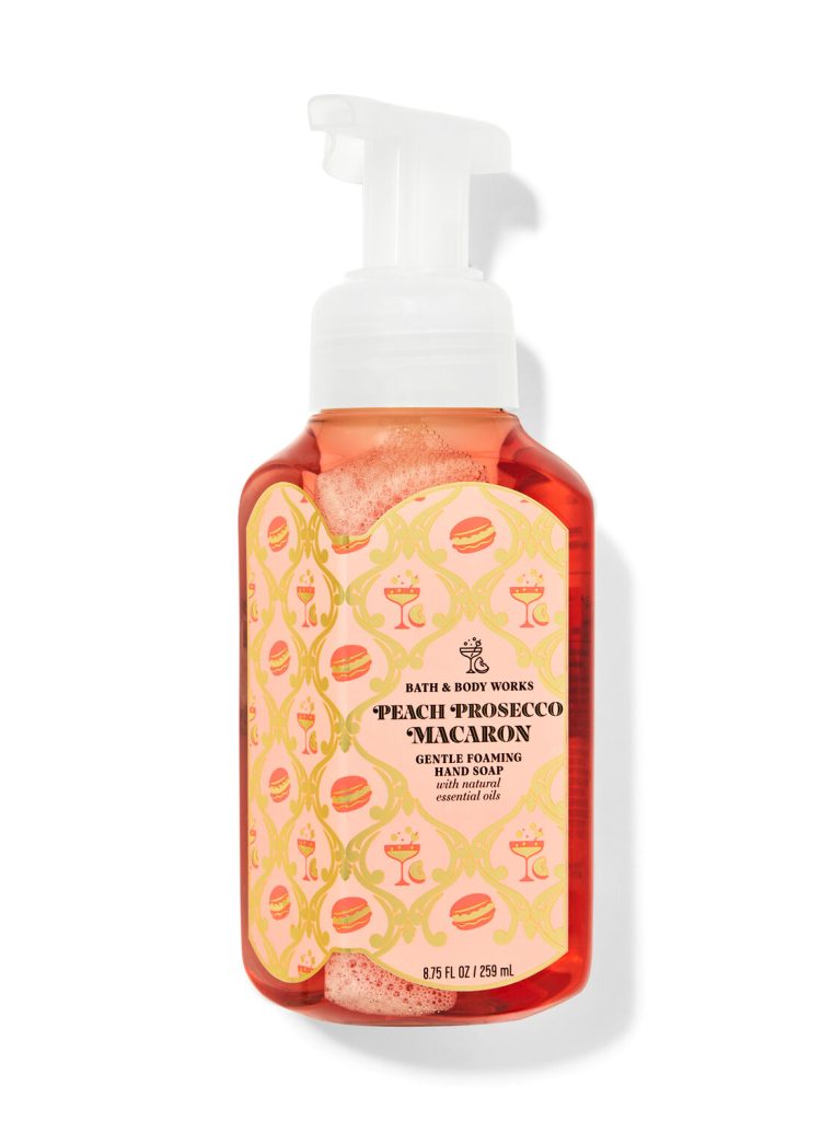 BATH & BODY WORKS | Sabonete Espuma para Mãos | Peach Prosecco Macaron
