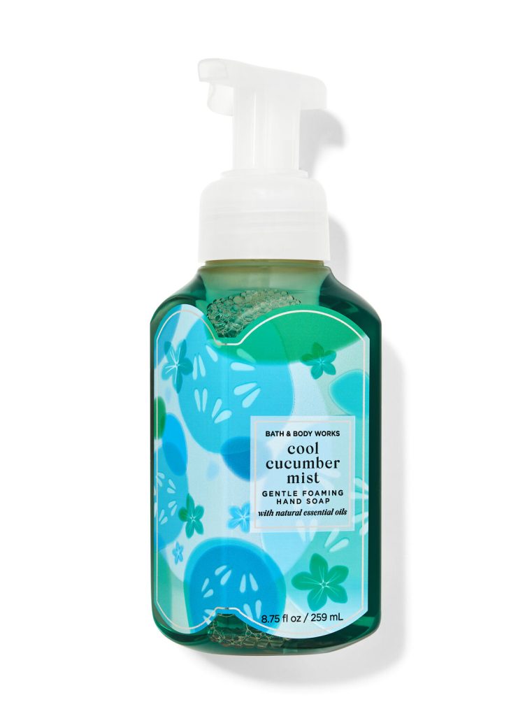 BATH & BODY WORKS | Sabonete Líquido Espuma para Mãos | Cool Cucumber Mist