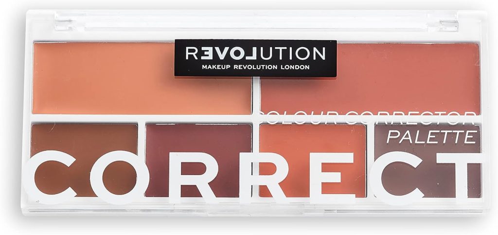 Paleta de Corretivos Makeup Revolution Relove – Correct Me (Warm)