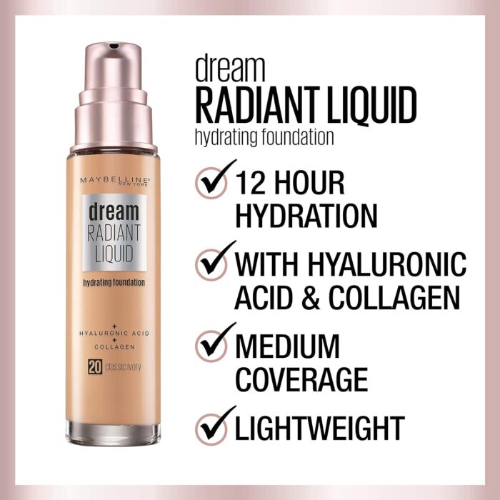 MAYBELLINE Base Dream Radiant Liquid - Cor 60 Sandy Beige - Image 4