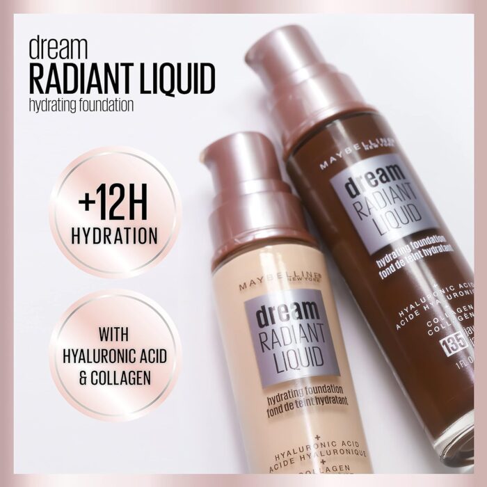 MAYBELLINE Base Dream Radiant Liquid - Cor 60 Sandy Beige - Image 6