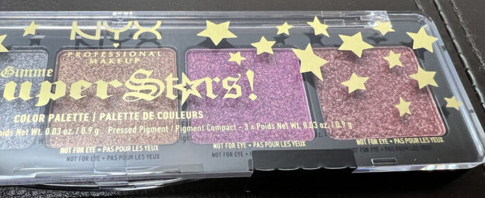 NYX Paleta de Pigmento para Olhos e Corpo Super Stars cor Kissin' My Stars - Image 5