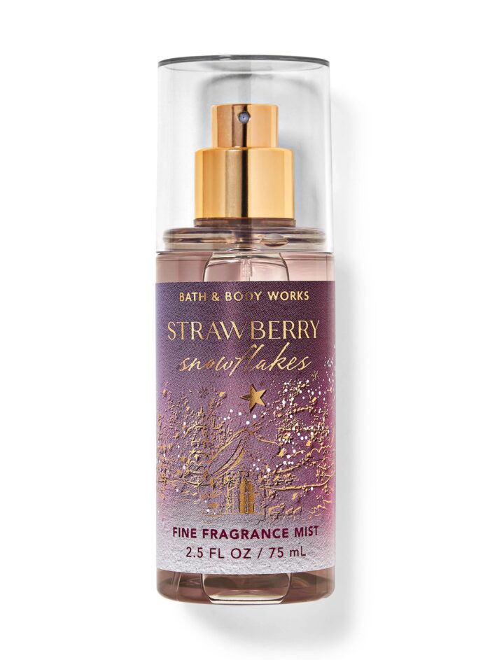 BATH & BODY WORKS Perfume Fine Fragance Mist 75 mL | Strawberry Snowflakes