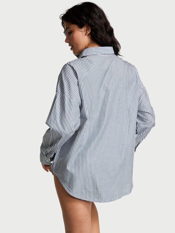 Victoria's Secret Pink Camisa Oversized - Tamanho L/G - Image 3