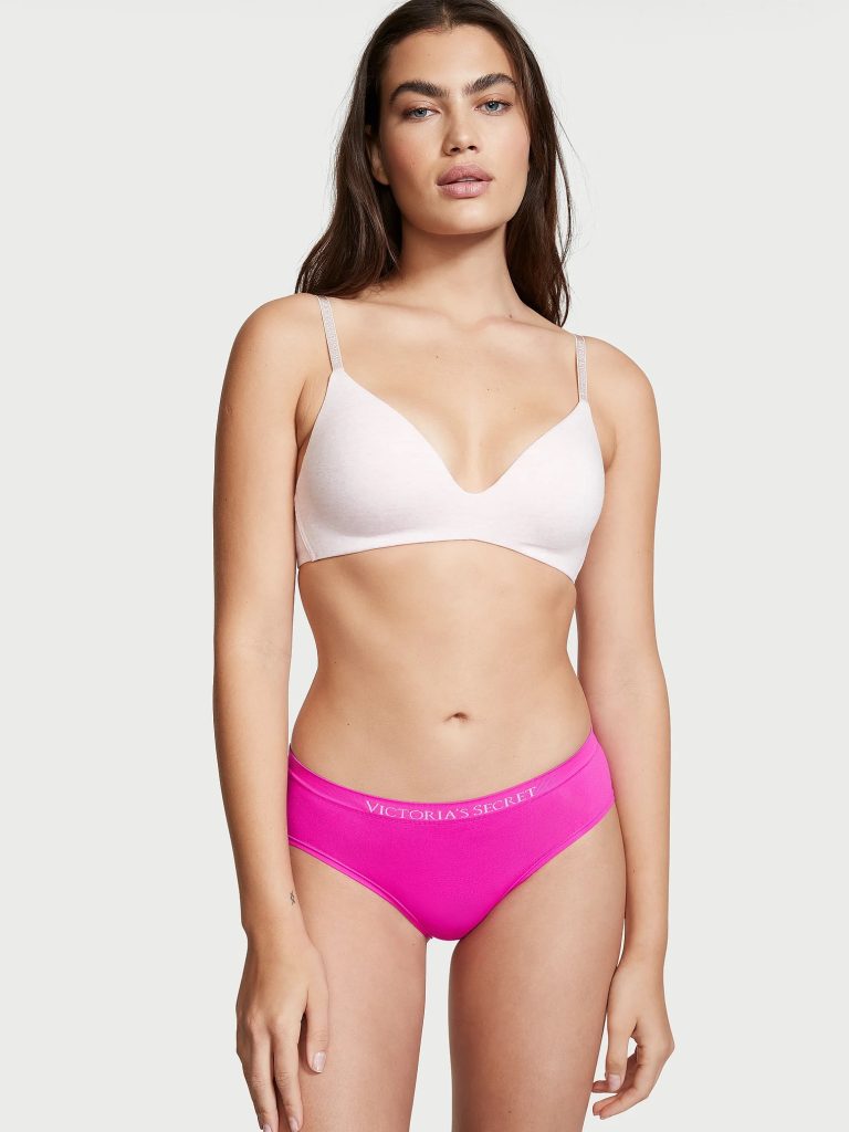 VICTORIA'S SECRET Calcinha Biquini Sem Costura - Tam. XL
