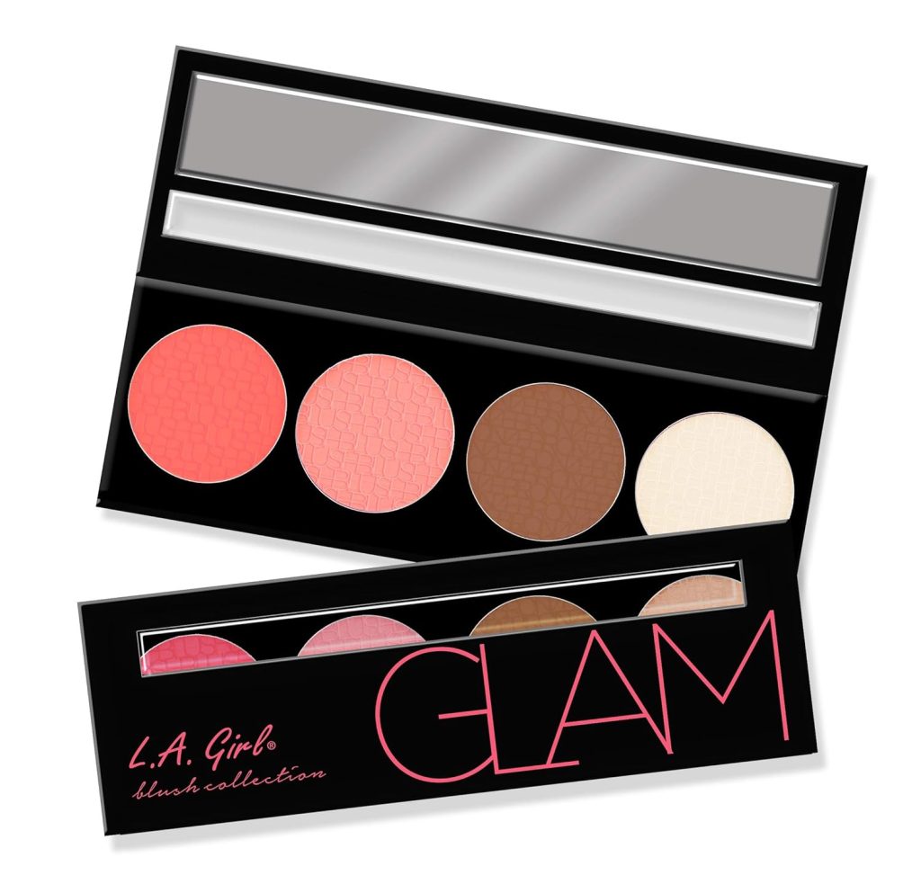 L.A. GIRL Paleta Beauty Brick Blush, Bronzer e Iluminador
