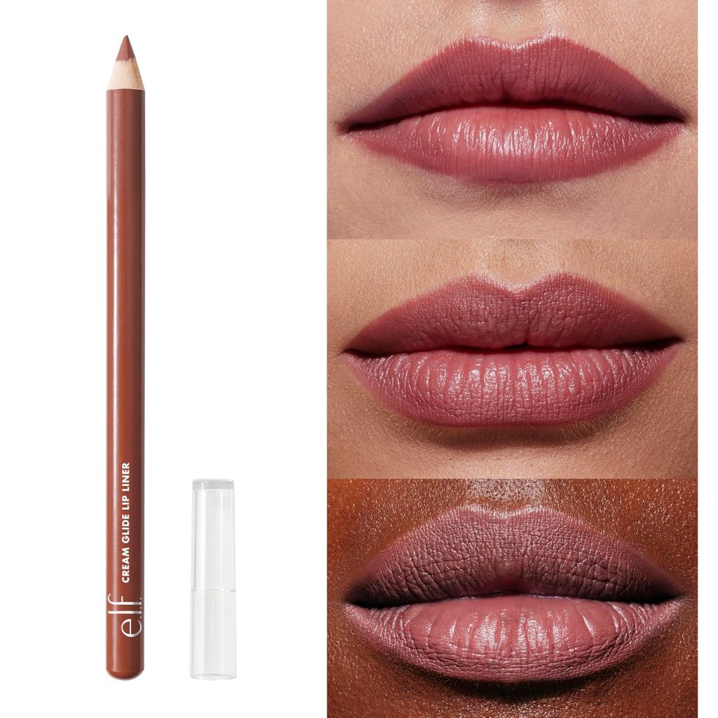 e.l.f. Cream Glide Lip Liner - Lápis Labial Semi-Matte