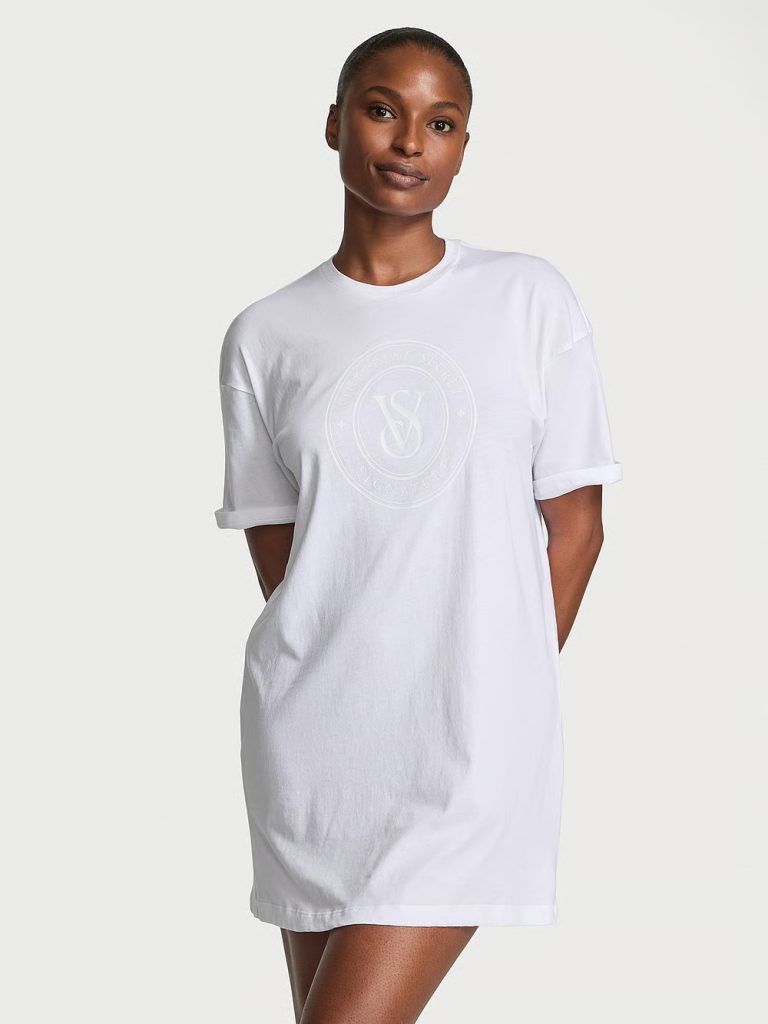 VICTORIA'S SECRET Camisola Camiseta em 100% Algodão