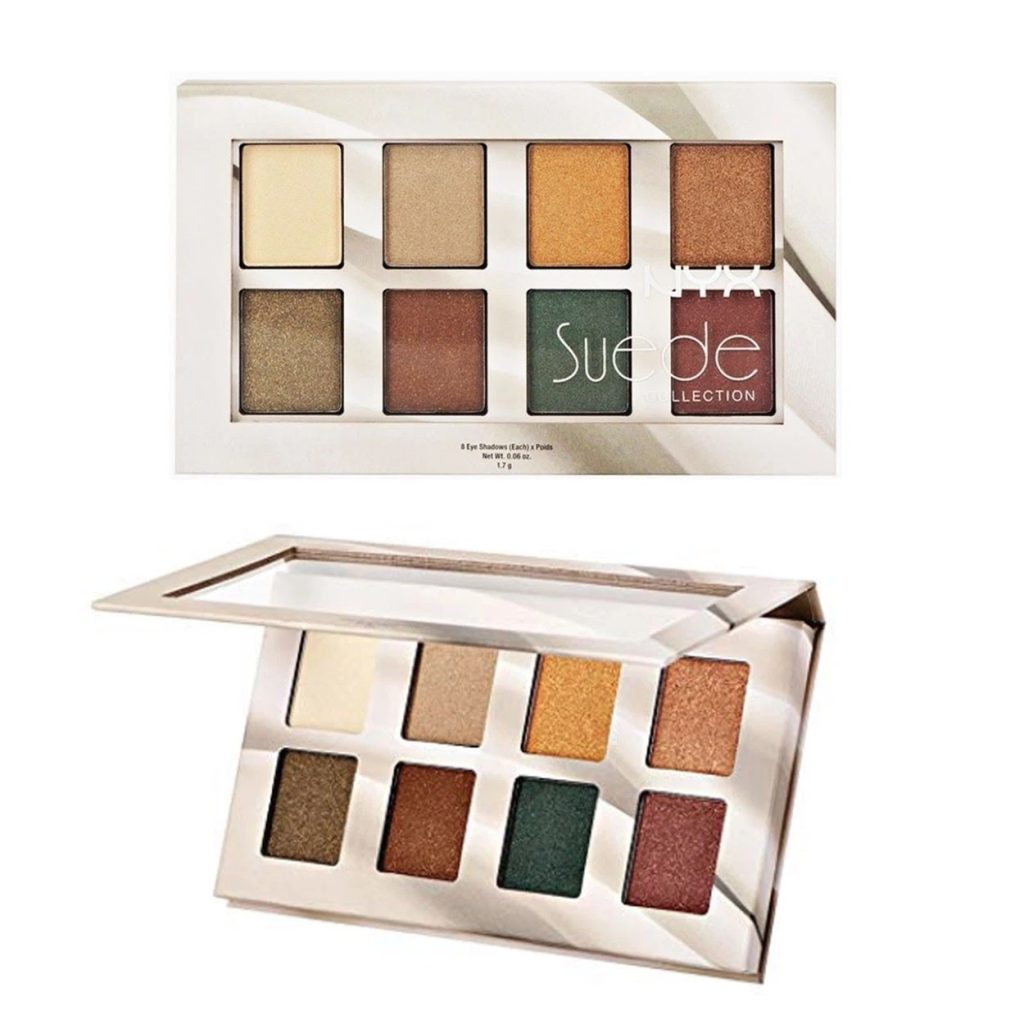 NYX S134 The Suede Shadow Palette – Paleta de Sombras