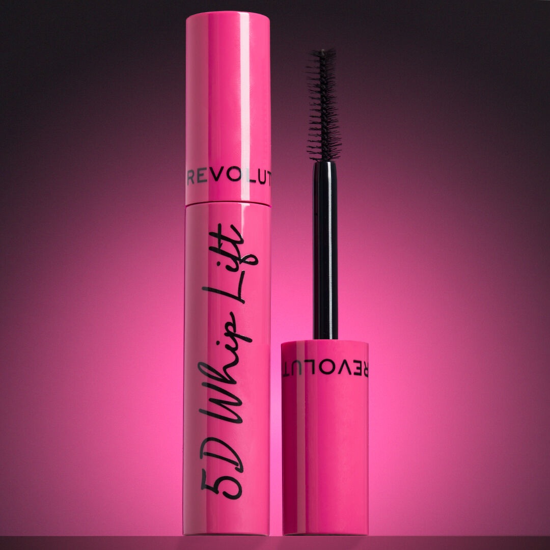 Makeup Revolution 5D Lash Whip Mascara – Efeito Lash Lift & Volume - Imagem 6