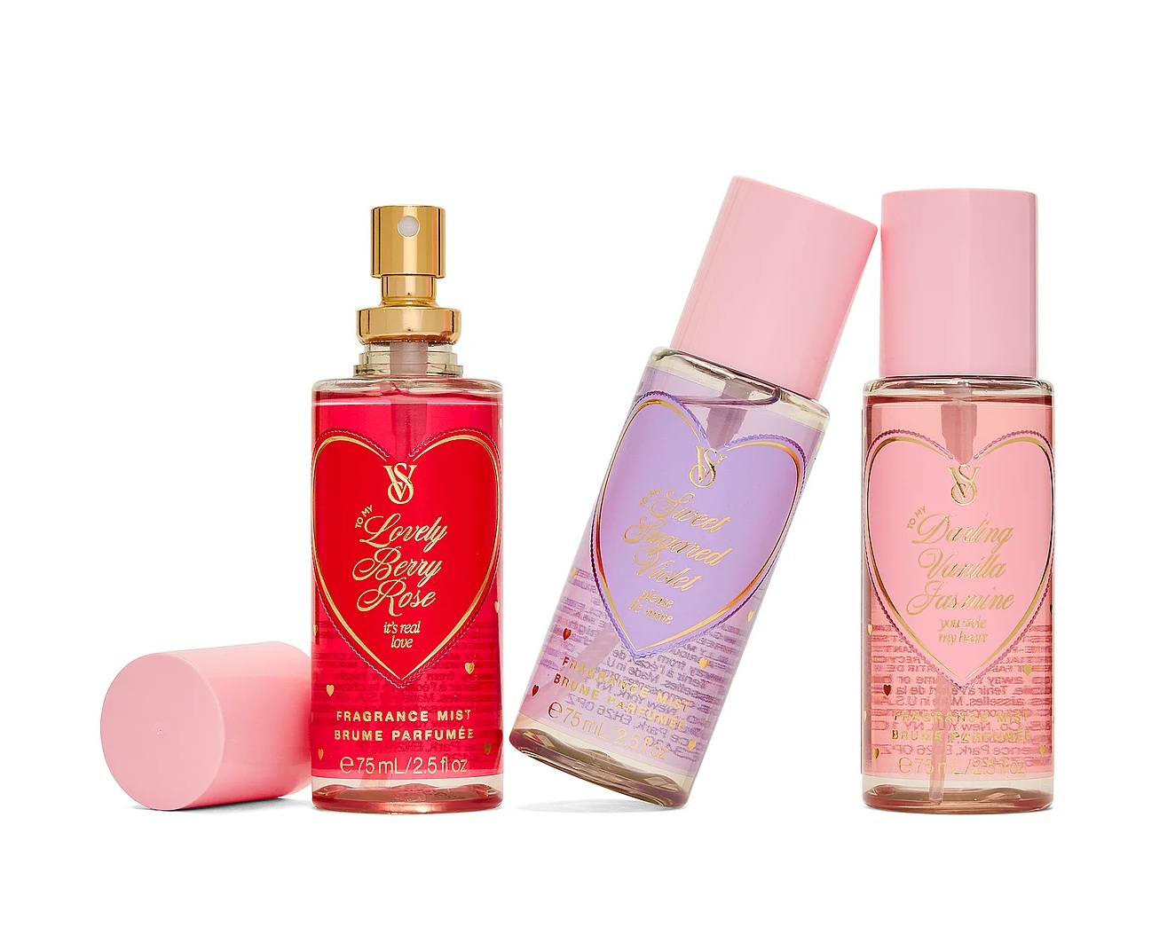 Victoria's Secret Kit Perfume Be Mine Mini Fragrance Mist - Imagem 3