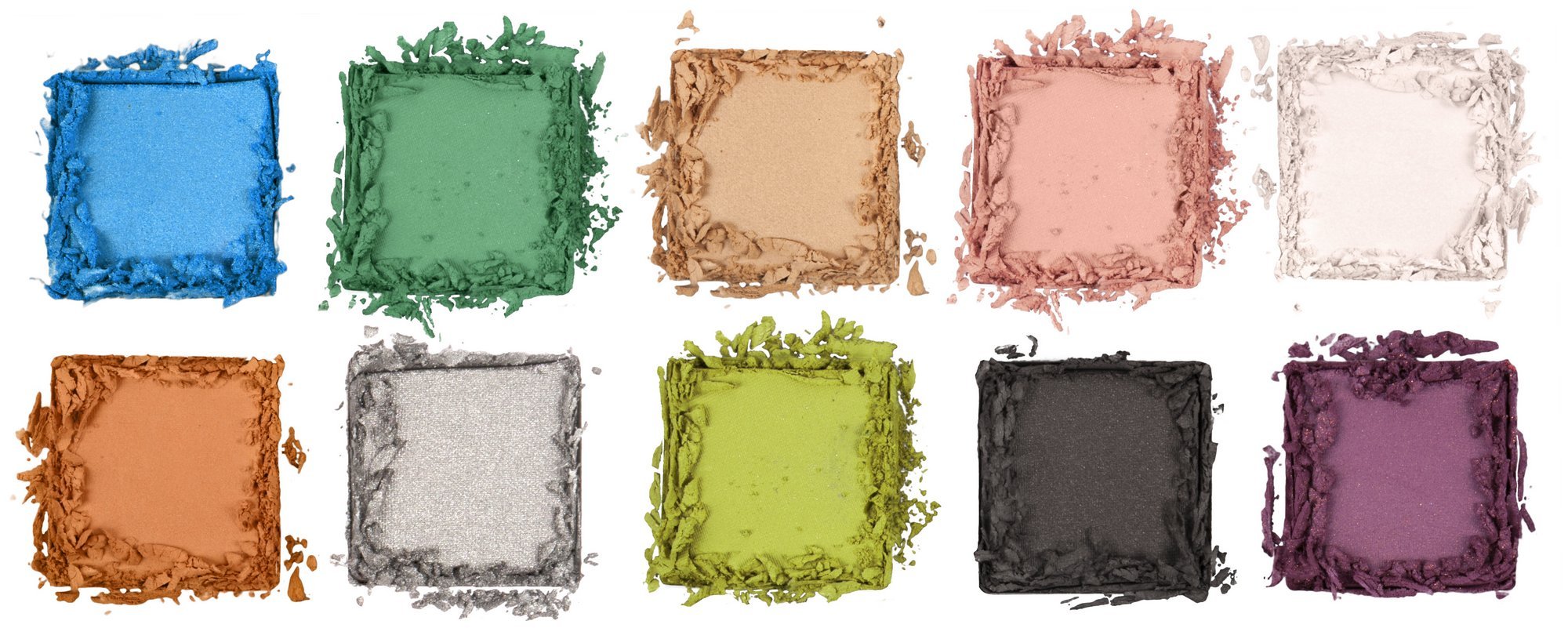 Paleta de Sombras NYX Avant Pop Art Throb - 10 Cores Vibrantes - Imagem 2