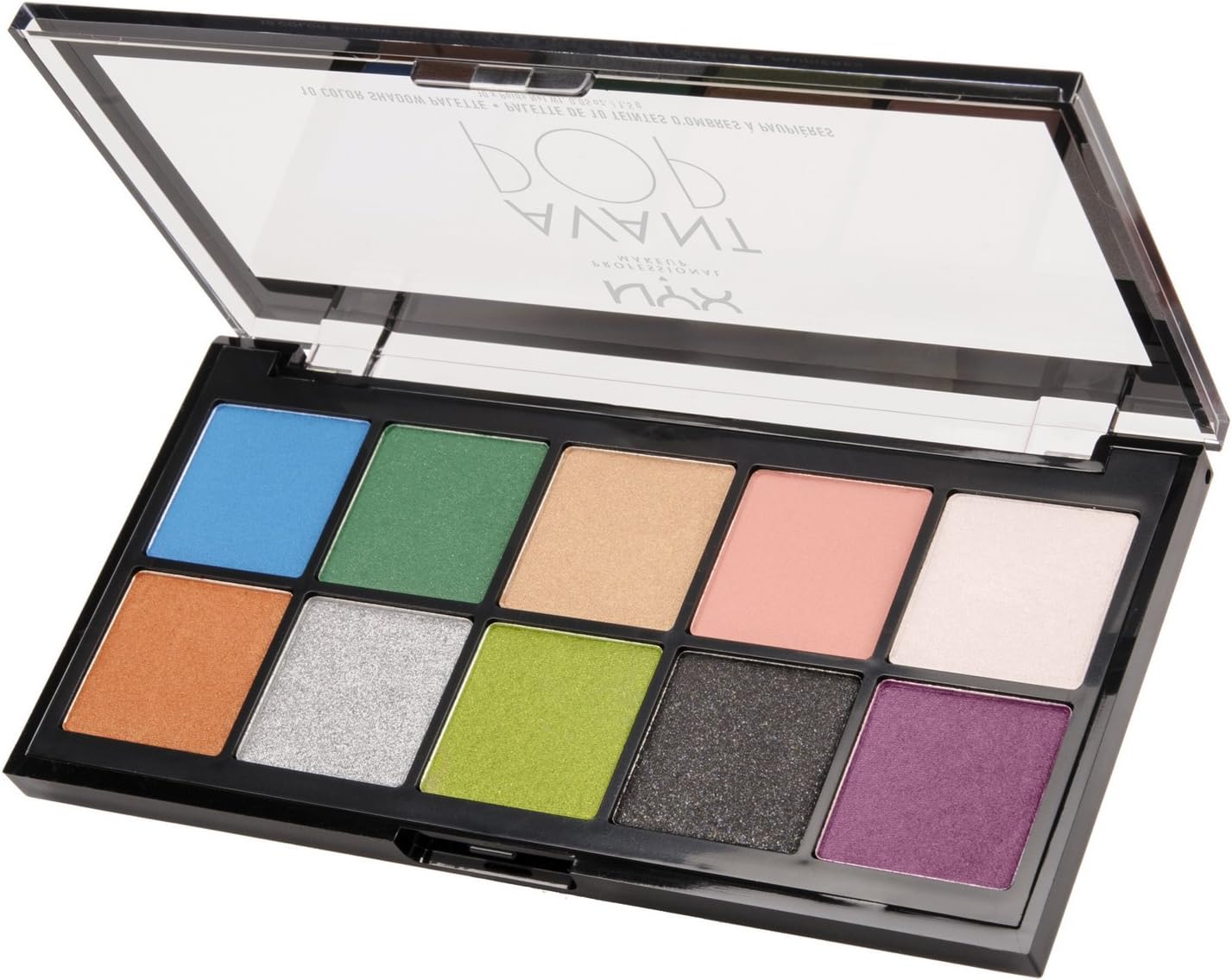 Paleta de Sombras NYX Avant Pop Art Throb - 10 Cores Vibrantes - Imagem 5