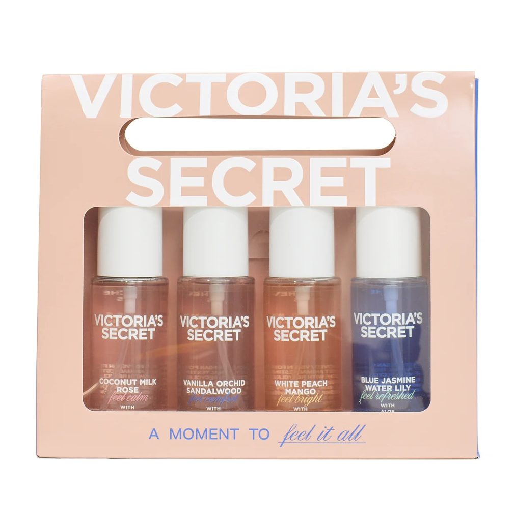 Victoria's Secret Kit Presente 4 Mini Body & Hair Mists